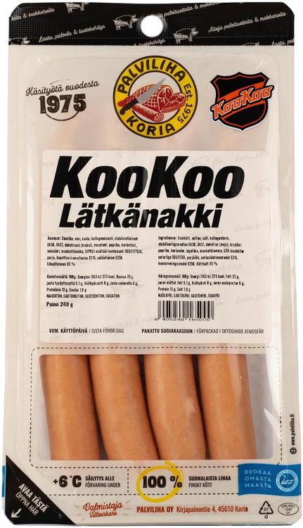 Palviliha Kookoo-nakki 240 g