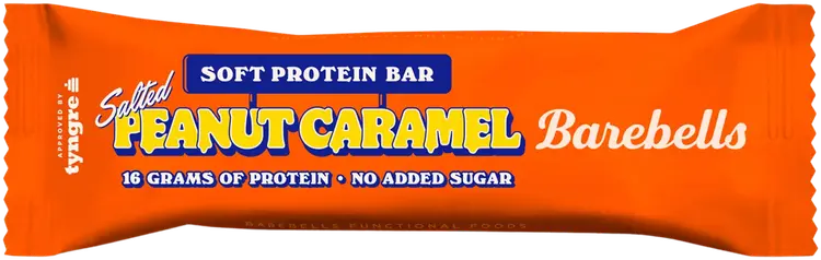 Barebells Soft Salted Peanut Caramel proteiinipatukka 55g