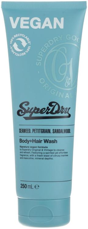Superdry Body & Hair Wash Pacific suihkushampoo 250 ml