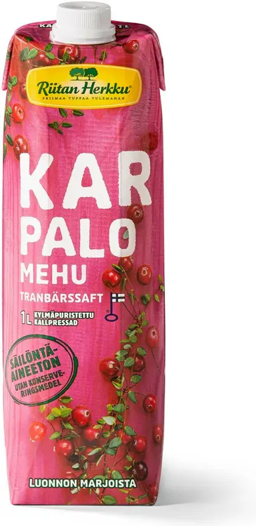 Riitan Herkku Karpalomehu 1 L