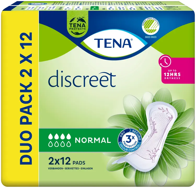 TENA inkontinenssisuoja Discreet Normal 24 kpl