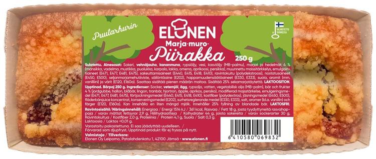 Elonen Marja-muropiirakka 250g
