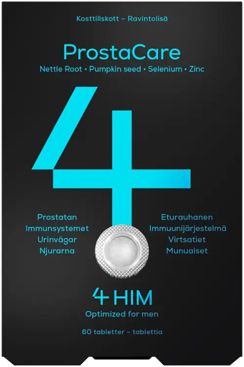 4Him ProstaCare ravintolisä 60 kpl