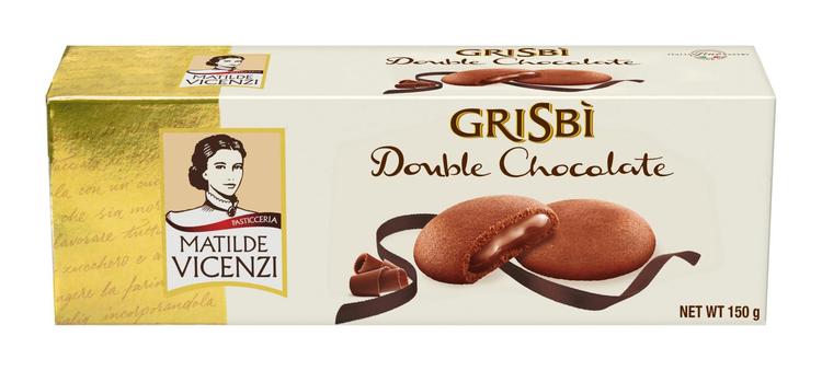 Matilde Vicenzi Grisbi 150g Suklaa täytekeksi 9kpl