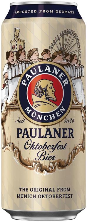 Paulaner Oktoberfest Bier 6% 0,5l oluttölkki