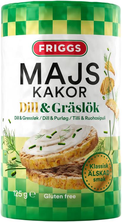 Friggs Gluteeniton Maissikakku Tilli & Ruohosipuli 125g