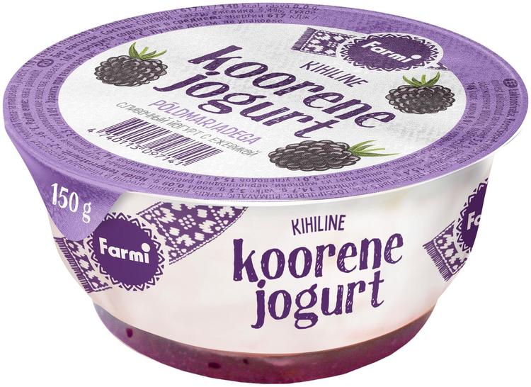 FARMI Koorene jogurt põldmarjadega 150g