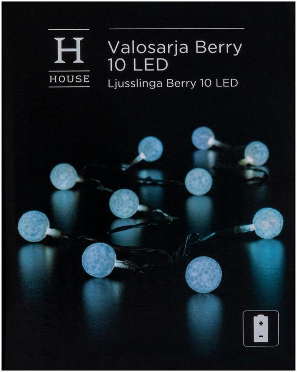 Valguskett berry 10 led