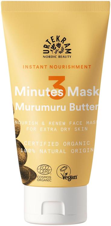 Urtekram Luomu Instant Nourishment 3 minuutin Kasvonaamio 75ml