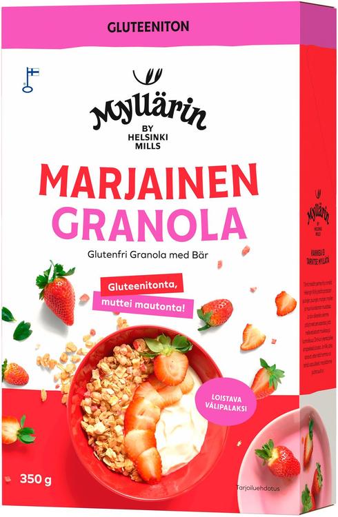 Myllärin Gluteeniton Marjainen Granola 350 g