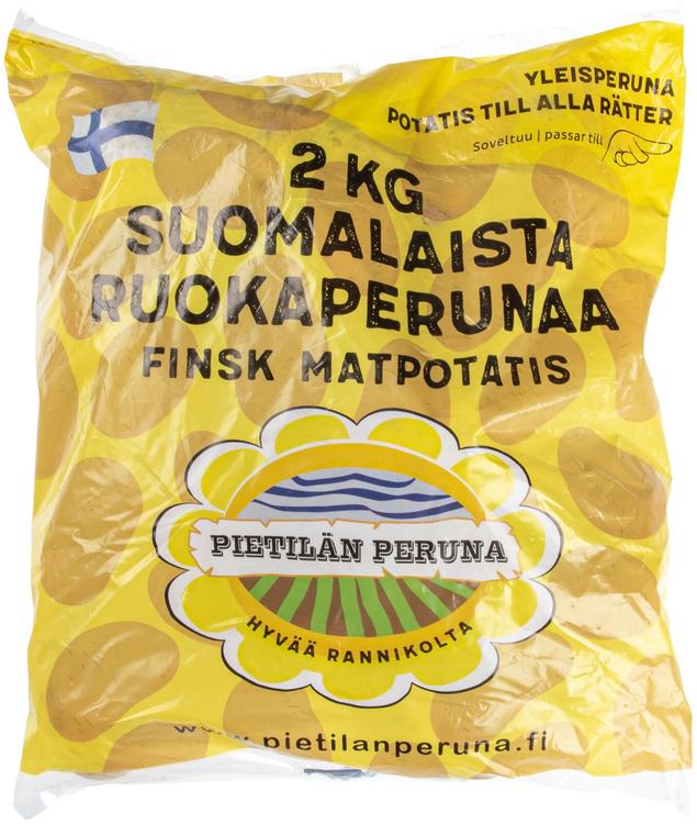 Pietilän peruna Perunapussi yleisperuna 2 kg