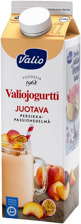 Valiojogurtti® juotava 0,95 l  persikka-passiohedelmä laktoositon