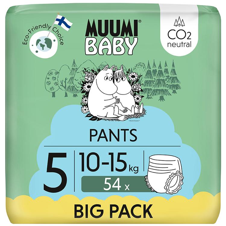 Muumi Baby Pants housuvaippa 5 - 54 kpl 10-15 kg