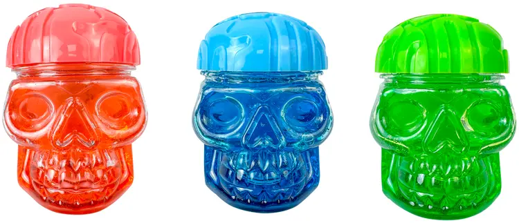 Funny Candy Skull Juice geelimakeinen 90g