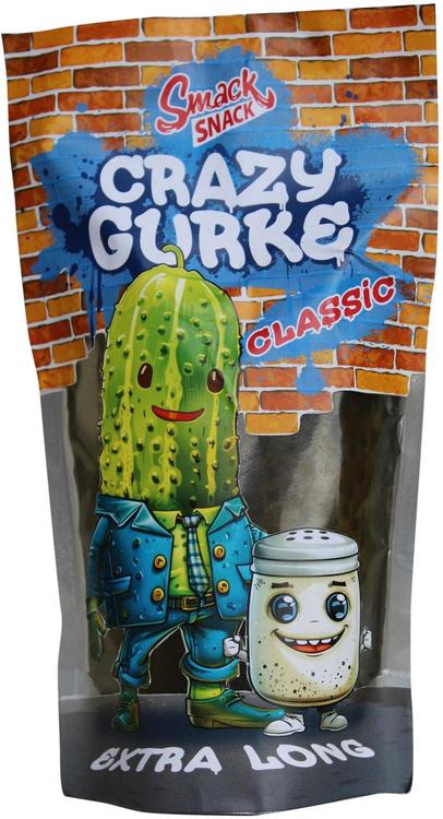 Smack Snack Suolakurkku XXL, perinteinen 400g/200 g