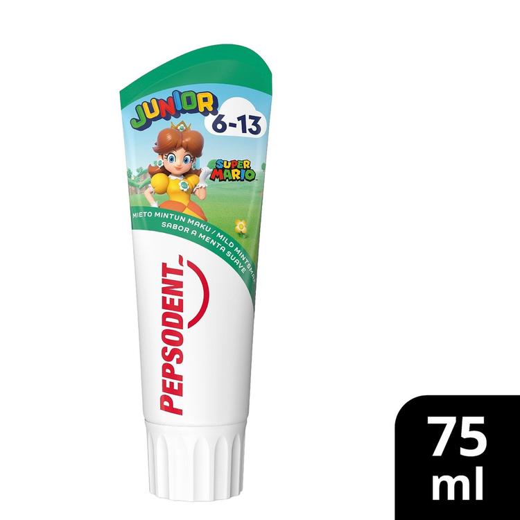 Pepsodent  Junior 6-13 Mild Mint Hammastahna  Lapsille   75 ML