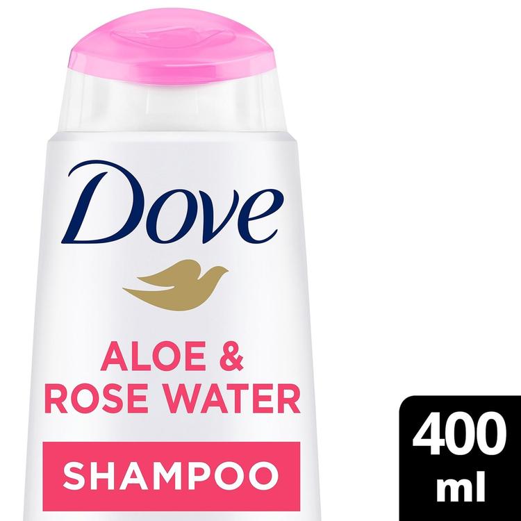 Dove  Aloe & Rose Water Shampoo     400 ML