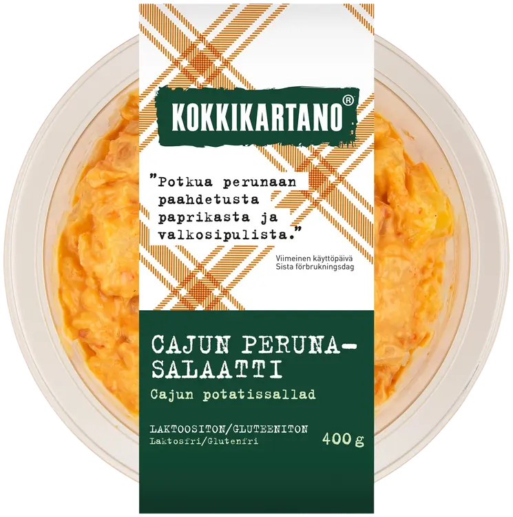 Kokkikartano Cajun perunasalaatti 400g