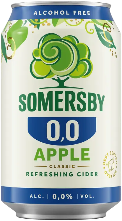 Somersby Apple alkoholiton omenasiideri 0,0 % tölkki 0,33 L