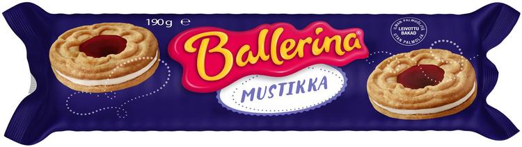Kantolan Ballerina mustikka täytekeksi 190g