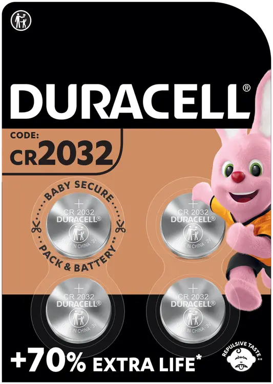 Duracell 4kpl 2032 nappiparisto