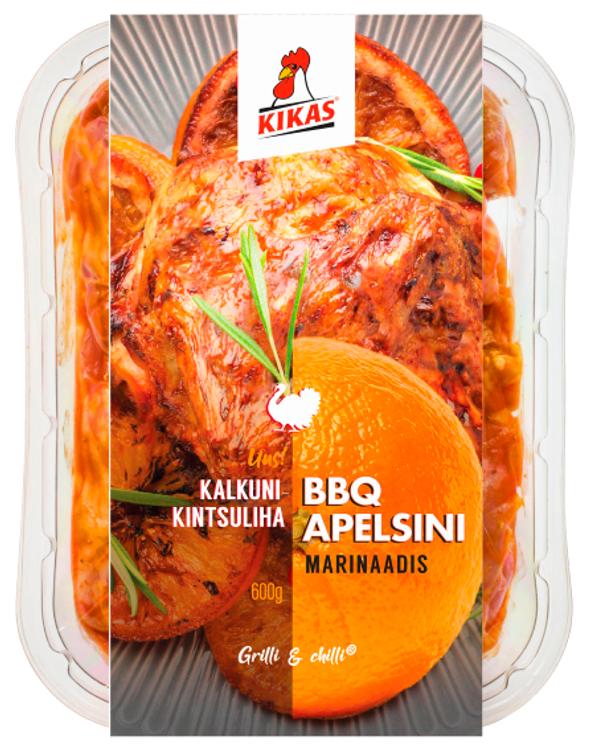 Broilerikintsuliha bbq apelsini marinaadis 600 g