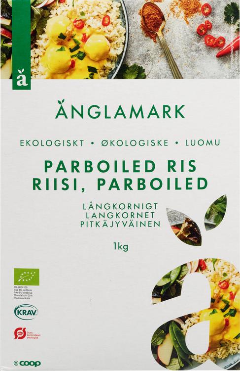 Änglamark parboiled riisi luomu 1 kg