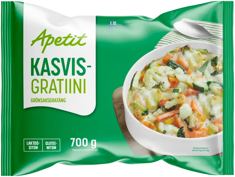 Apetit Kasvisgratiini pakaste 700g