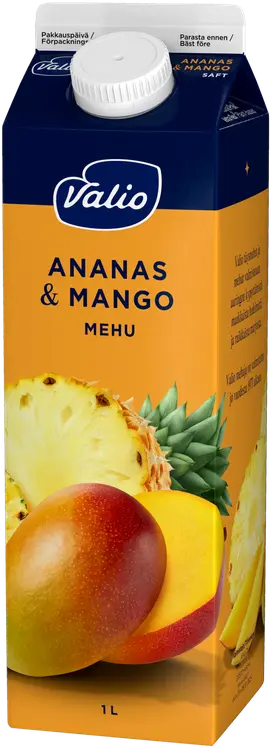 Valio ananas-mangomehu 1 l