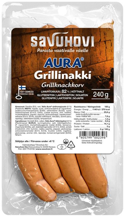 Savuhovi Aura Grillinakki 240g