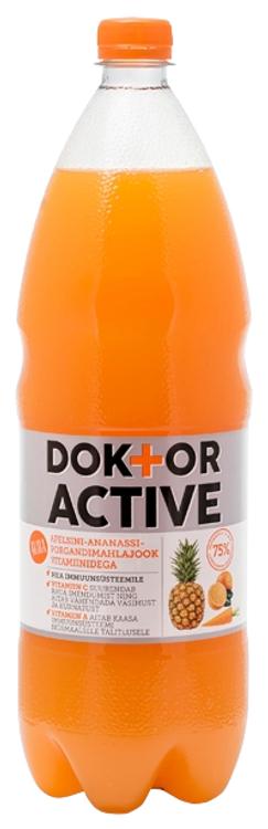 Dr. Active apelsini-ananassi-porgandi mahlajook 1,5L