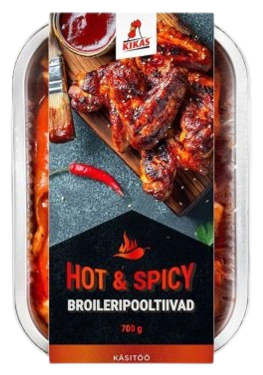 Hot & spicy broileritiivad 700 G