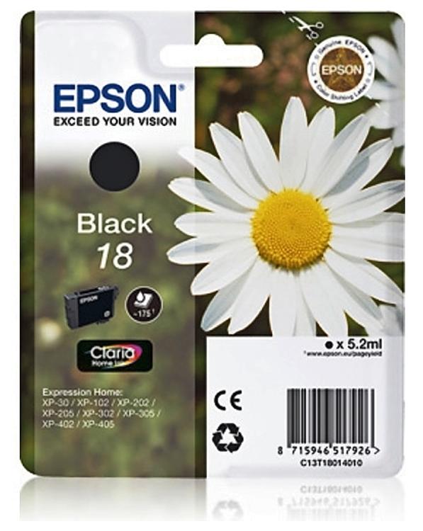 Epson mustepatruuna T1801 18 musta