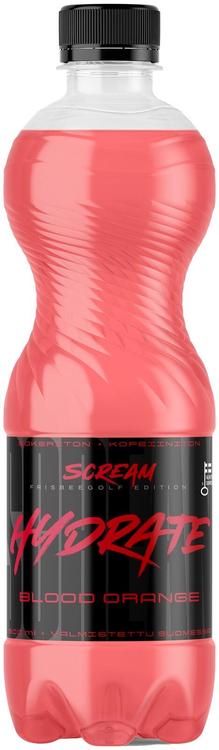 SportLife Nutrition SCREAM HYDRATE 500ml Blood Orange hiilihapotettu nesteytysjuoma