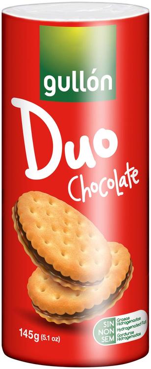 Gullon duo küpsis šokolaaditäidisega 145g