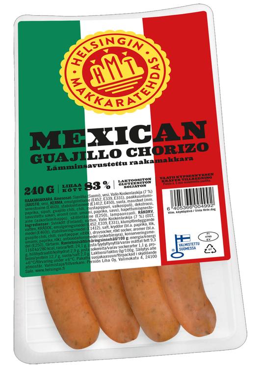 Helsingin Korean Gochujang raakamakkara 240g