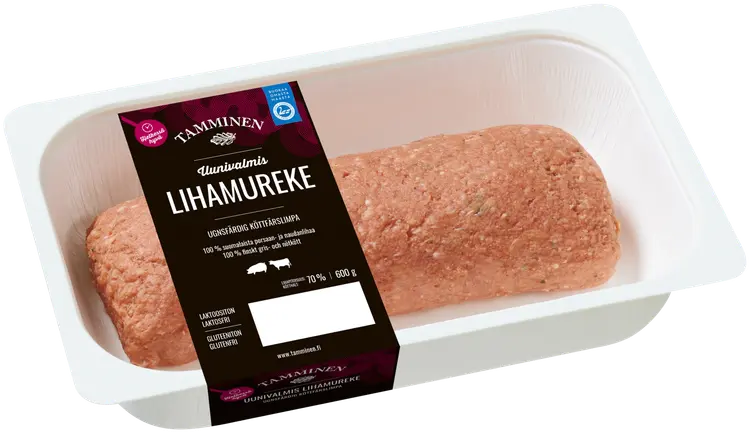 Tamminen lihamureke uunivalmis 600g