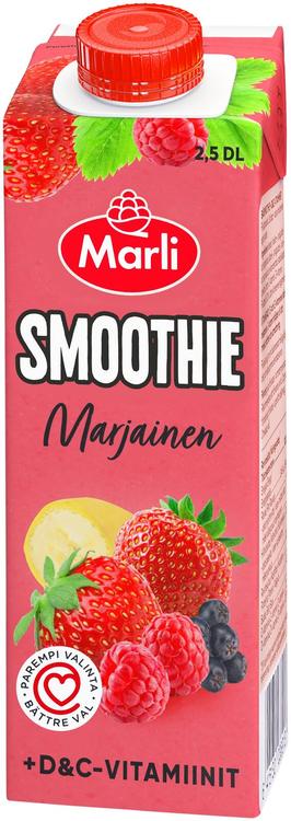 Marli Marjainen smoothie + D&C -vitamiinit 2,5 dl
