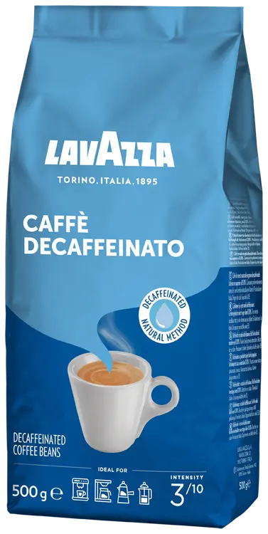 Lavazza Decaffeinato 500g pavut