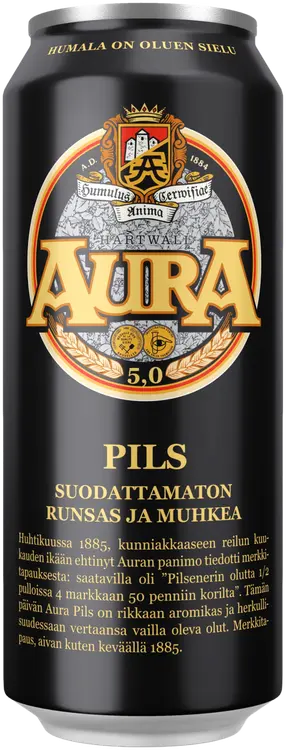 Aura Pils olut 5% 0,5 l
