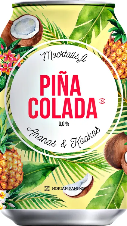 Nokian Panimo Mocktail Piña Colada 0,0% 0,33l