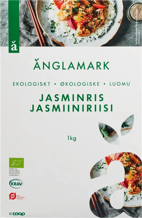 Änglamark jasmiiniriisi luomu 1 kg