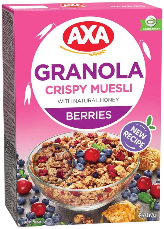 Krõbe müsli marjadega 270 g