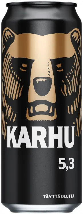 Karhu Lager olut 5,3 til-% tölkki 0,5 L