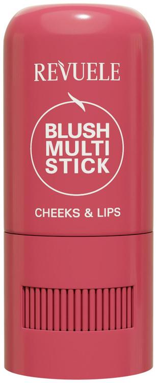 Revuele Blush multi stick 03. Monikäyttöinen voidemainen poskipuna, jota voi myös käyttää huulille.