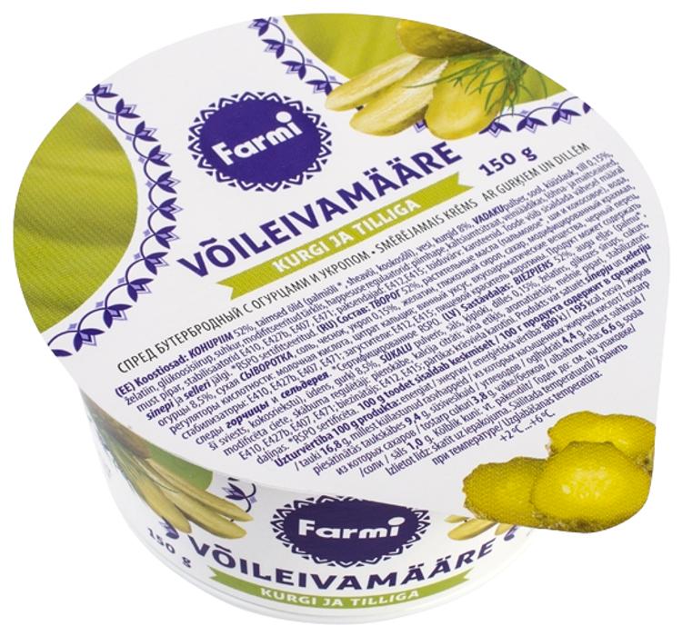 Hapukurgi-tilli võileivamääre, 150 g