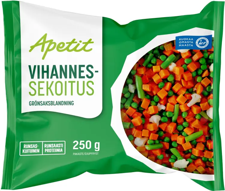 Apetit Vihannessekoitus pakaste 250g