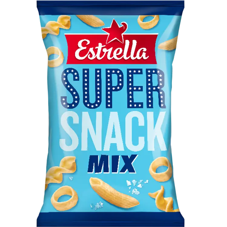 Estrella Super Snack Mix Suolattu Perunasnaksi 175g