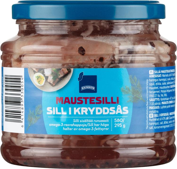 Marineeritud heeringas vürtsidega 580 g