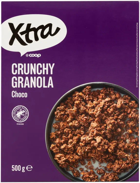 Xtra chrunchy granola choco 500 g